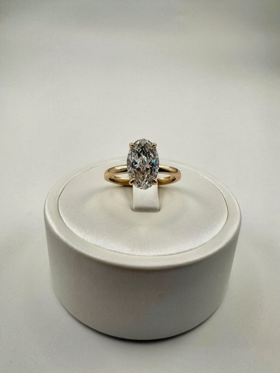 2.01 Carat Lab Oval Engagement Ring