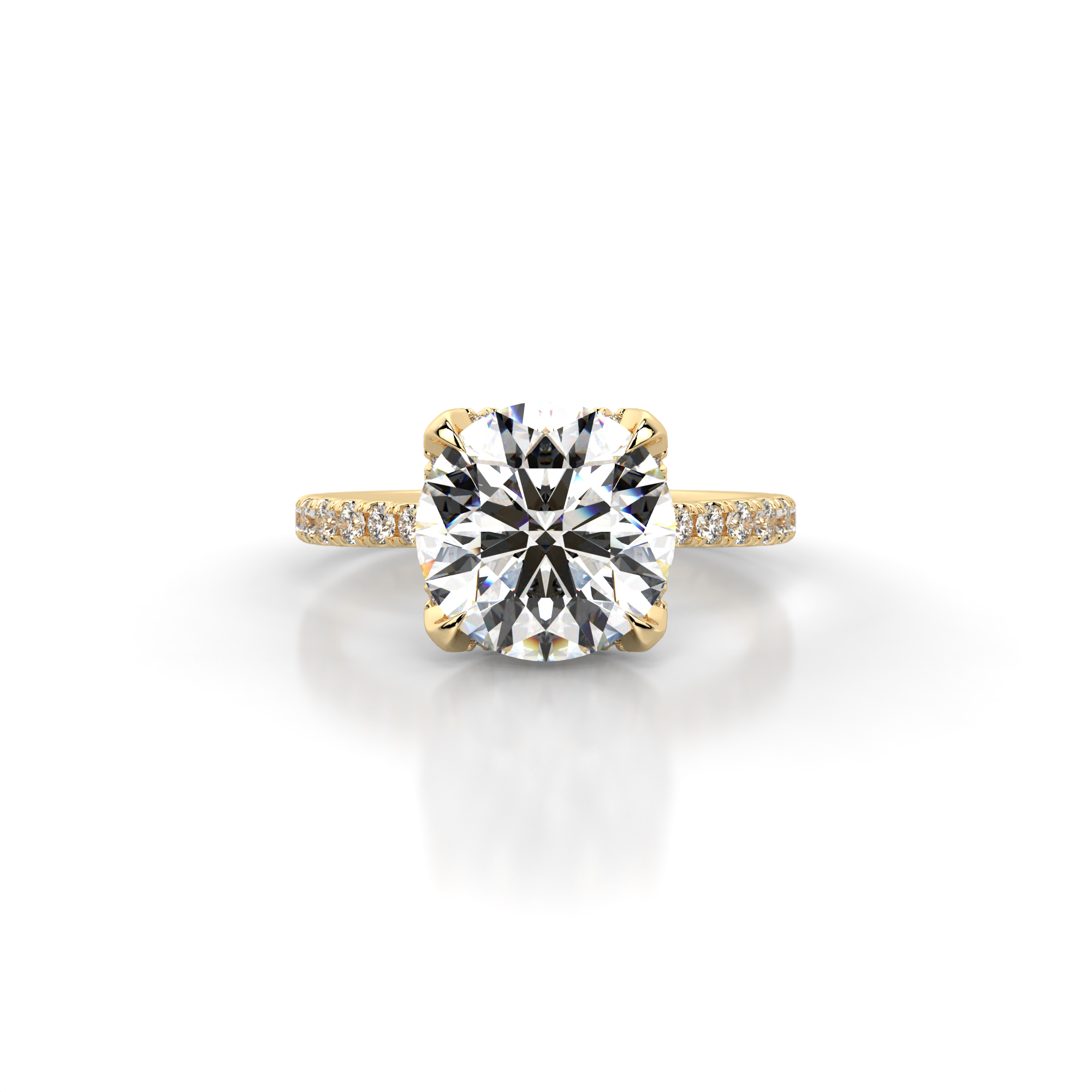 14K Yellow Gold_Round