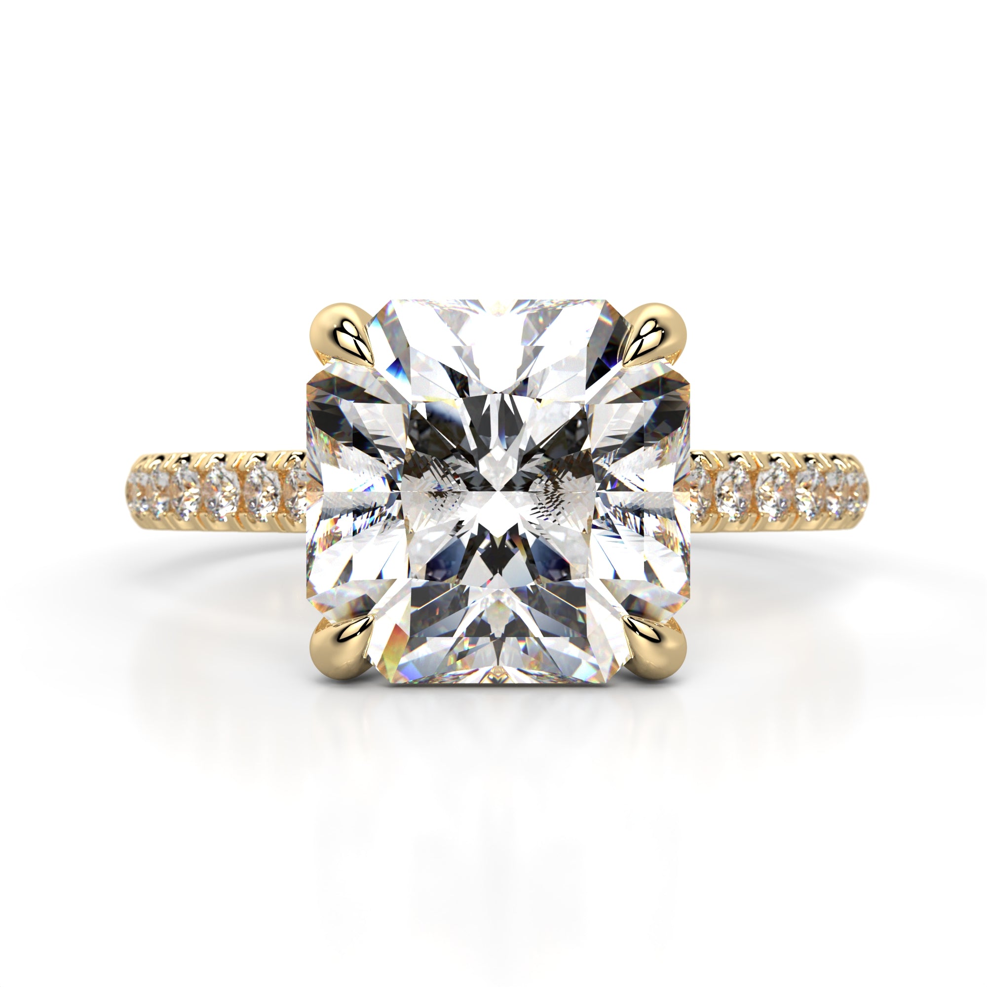 14K Yellow Gold_Radiant