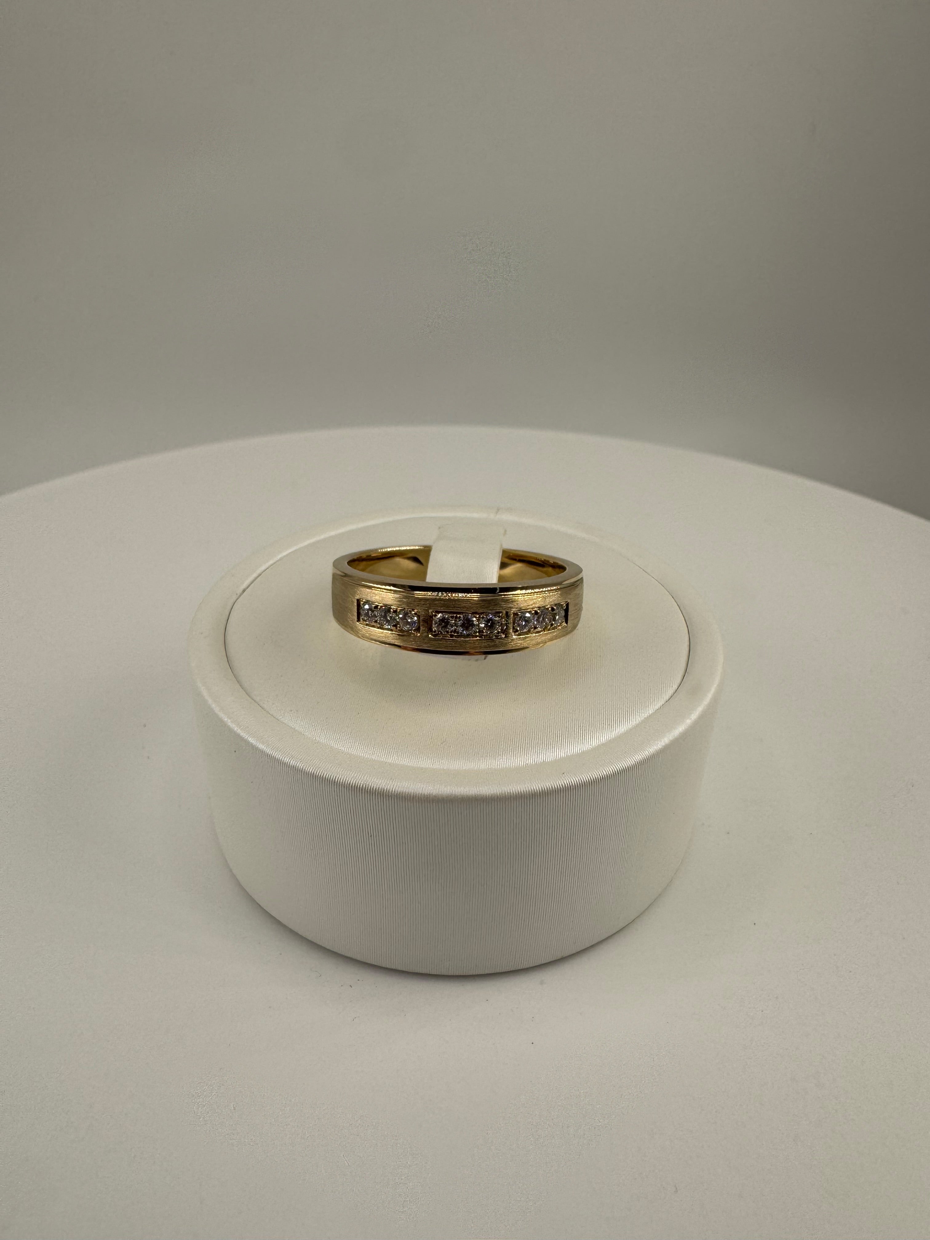 Channel-Set Diamond Men’s Band
