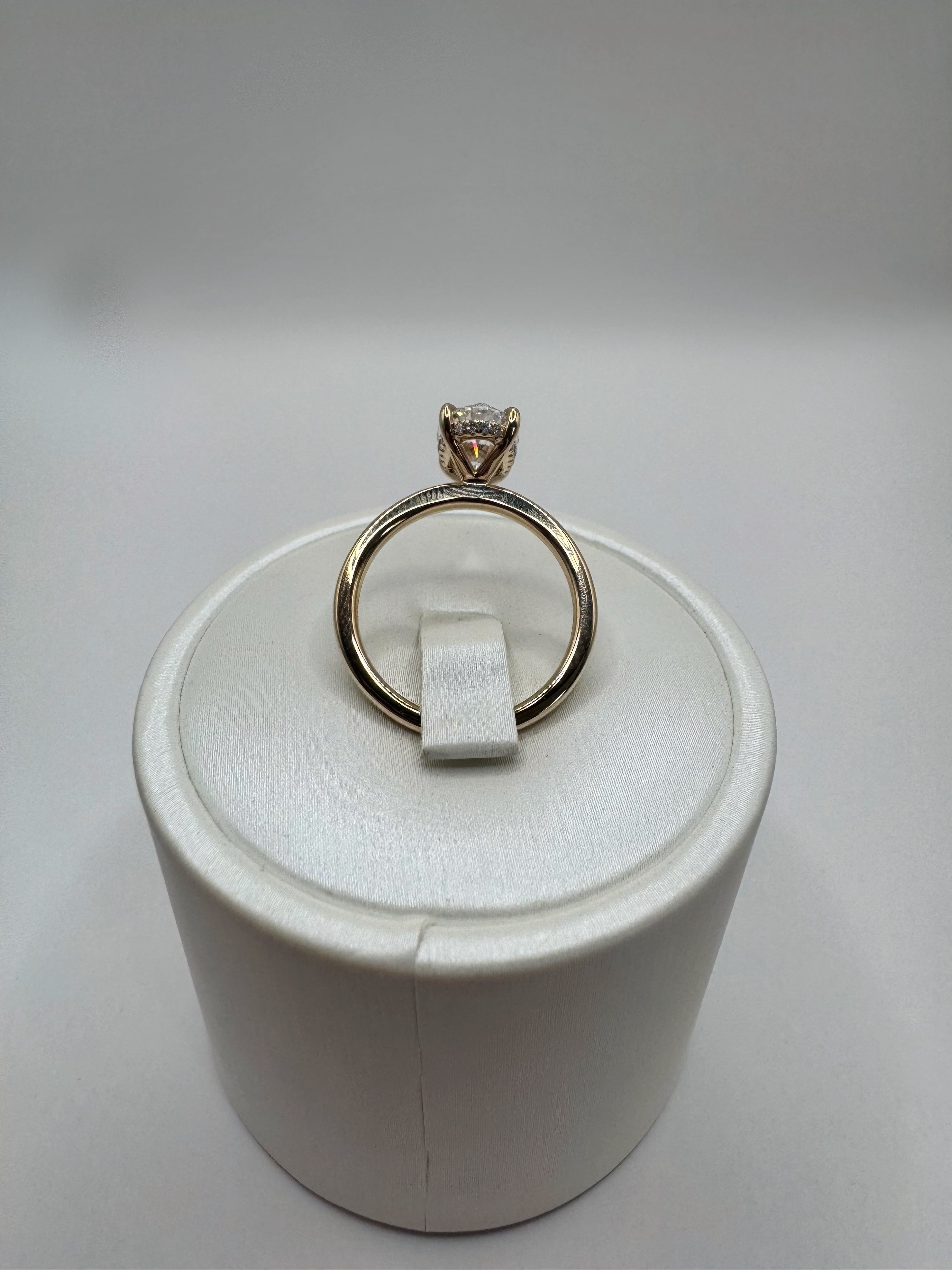 2.04 Carat Lab Oval Brilliant