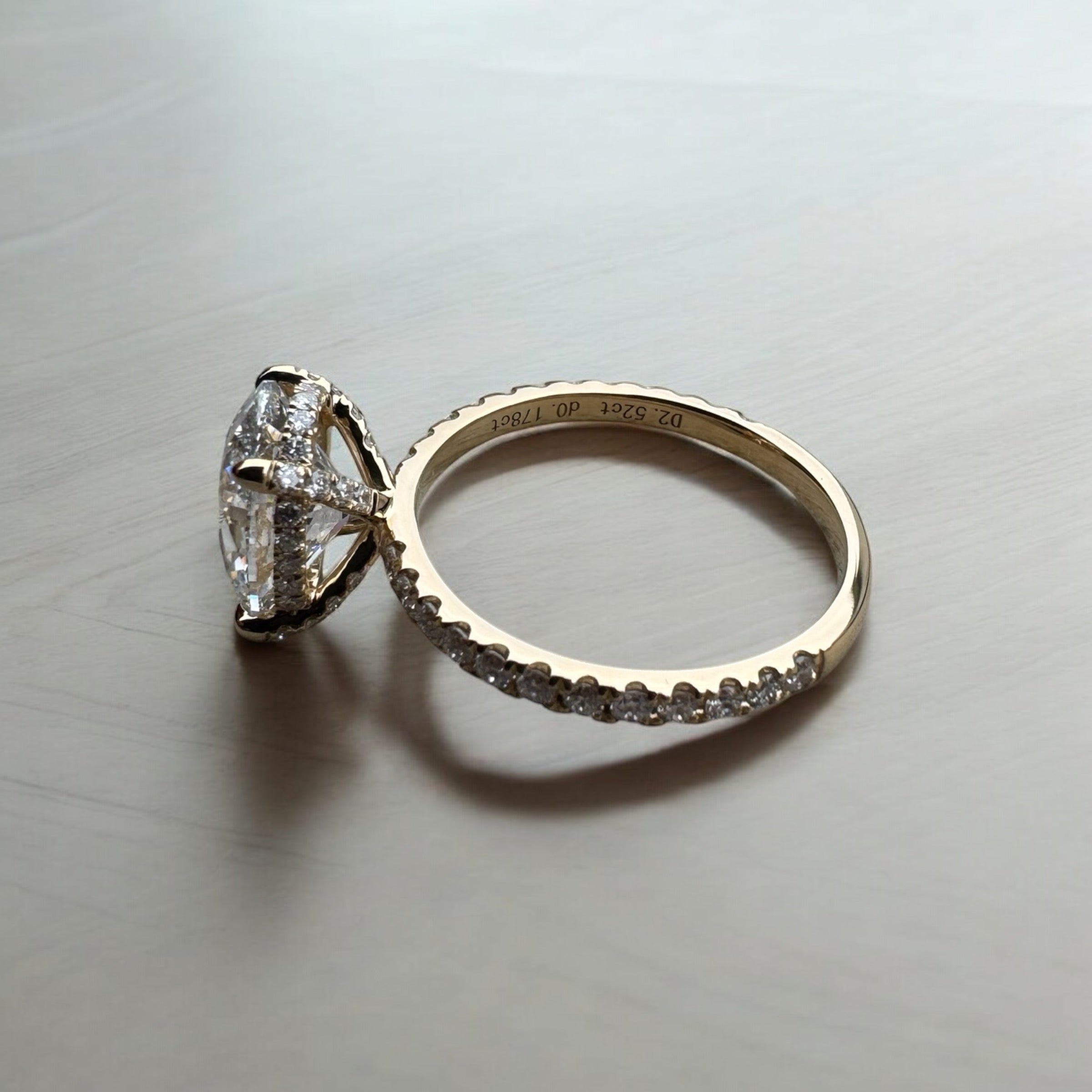 2.52 Oval Engagement Ring