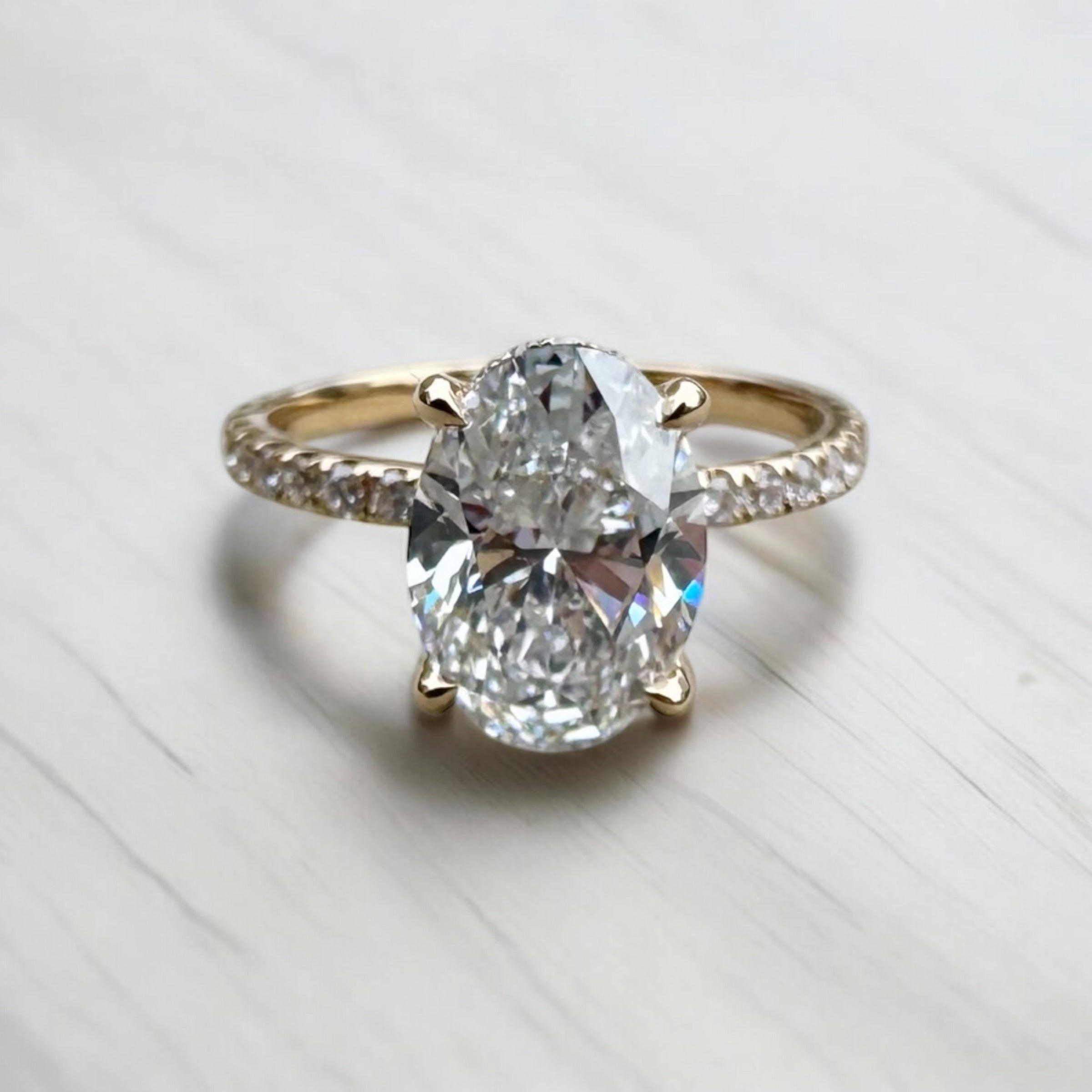 2.52 Oval Engagement Ring