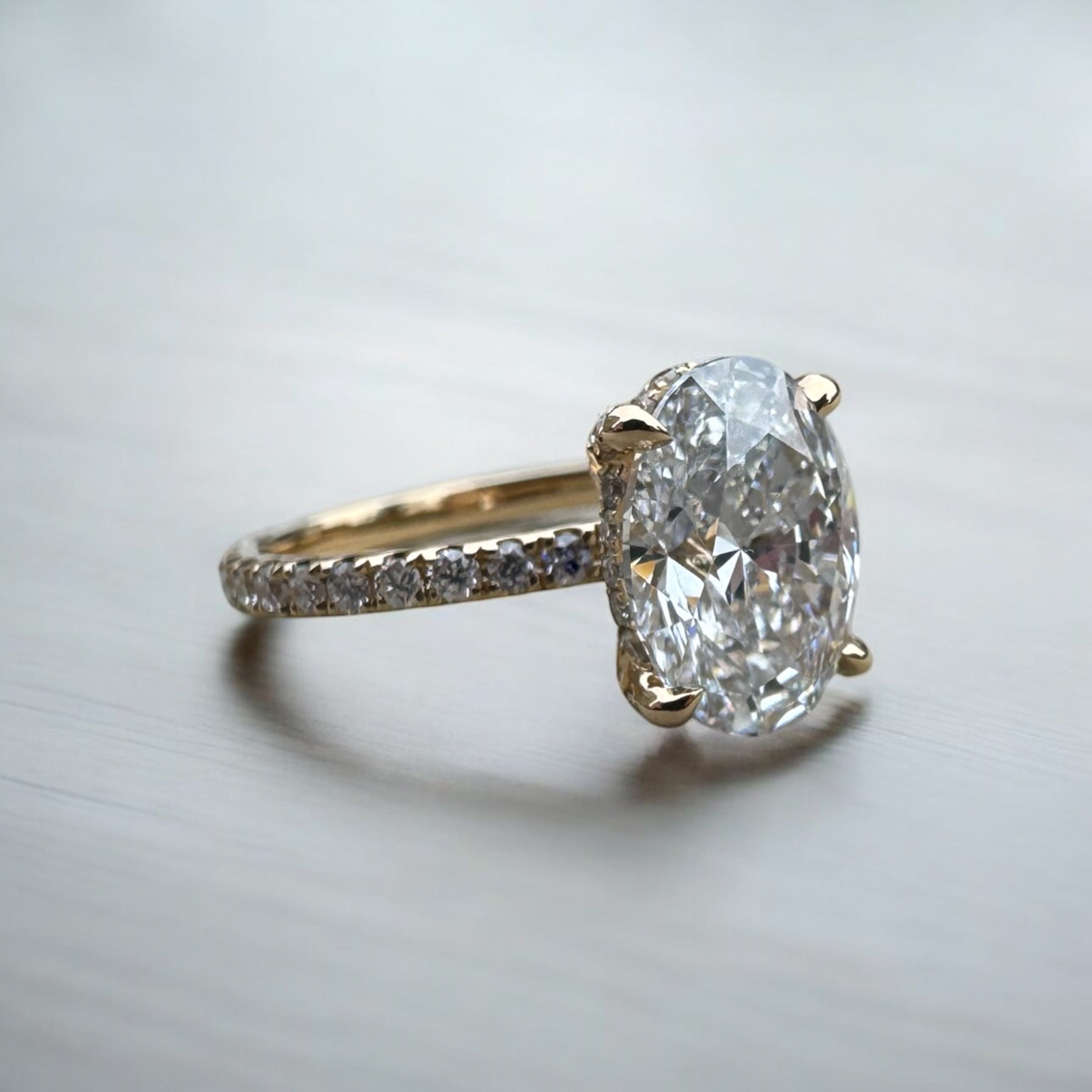 2.52 Oval Engagement Ring