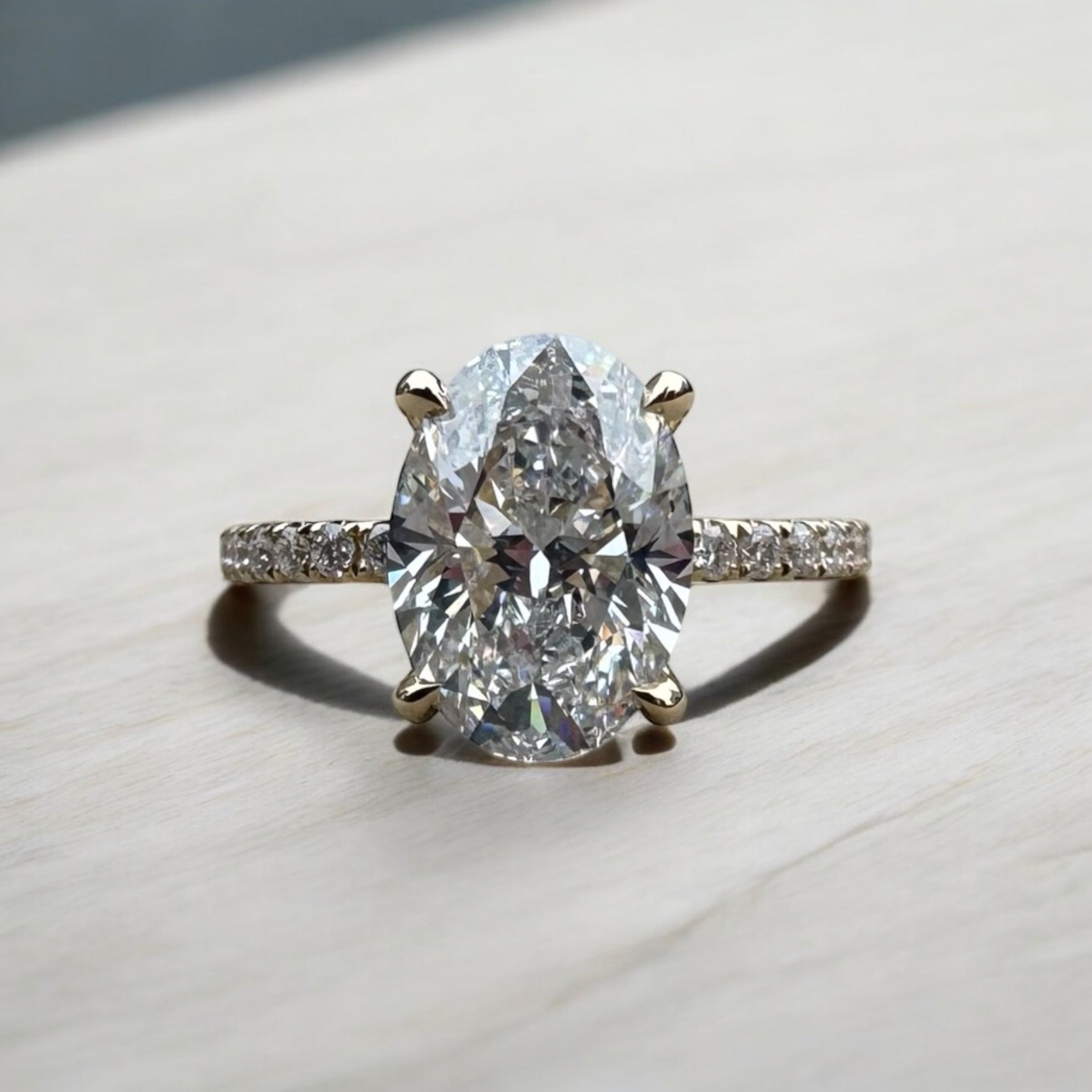 2.52 Oval Engagement Ring