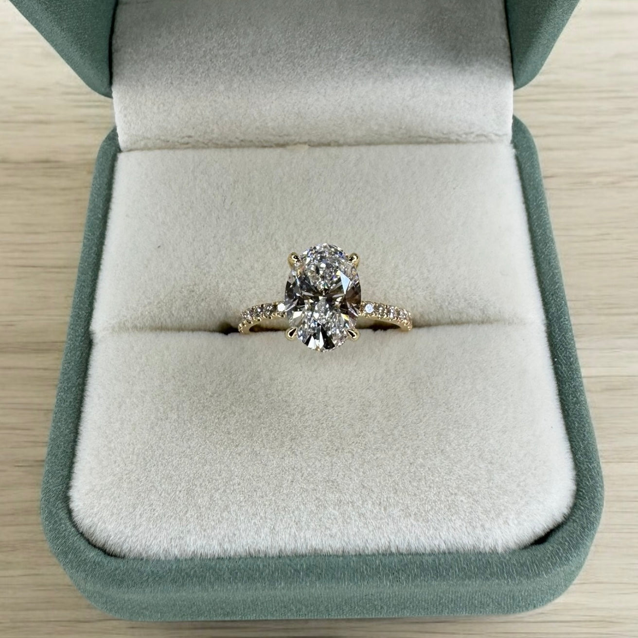 2.52 Oval Engagement Ring