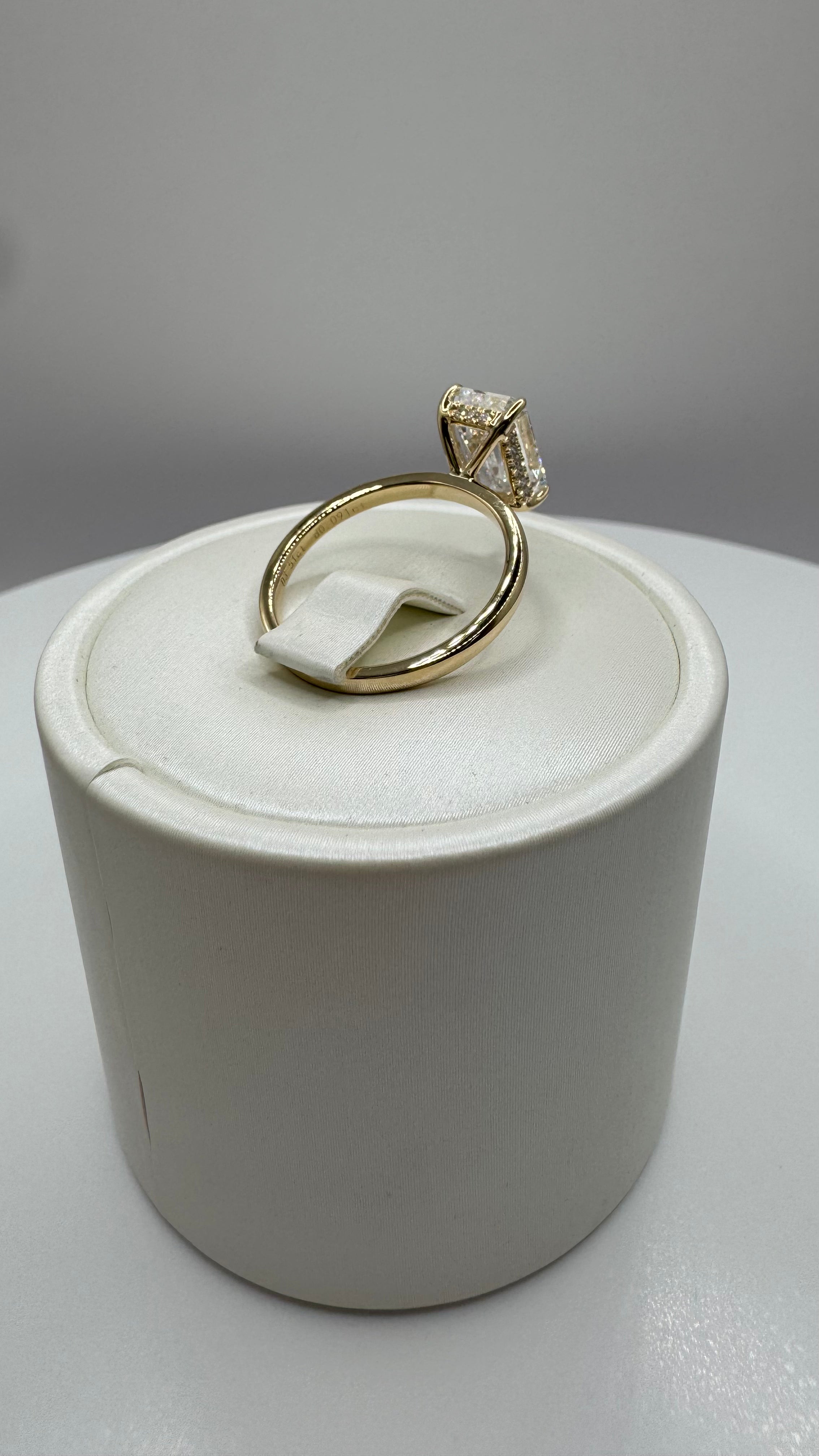 3.51 ct Emerald Cut Diamond Ring