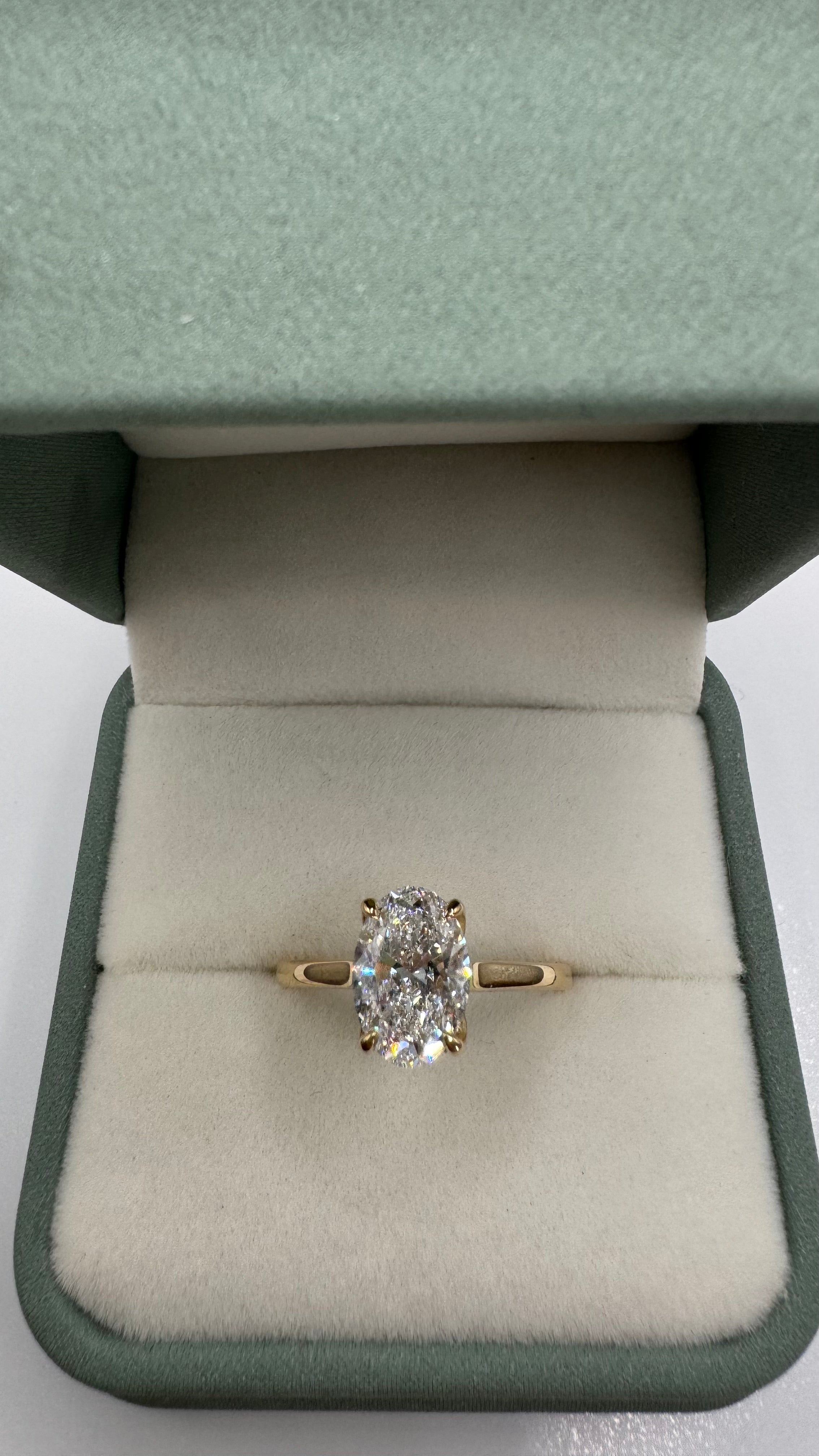 2.50 ct Oval Diamond Ring