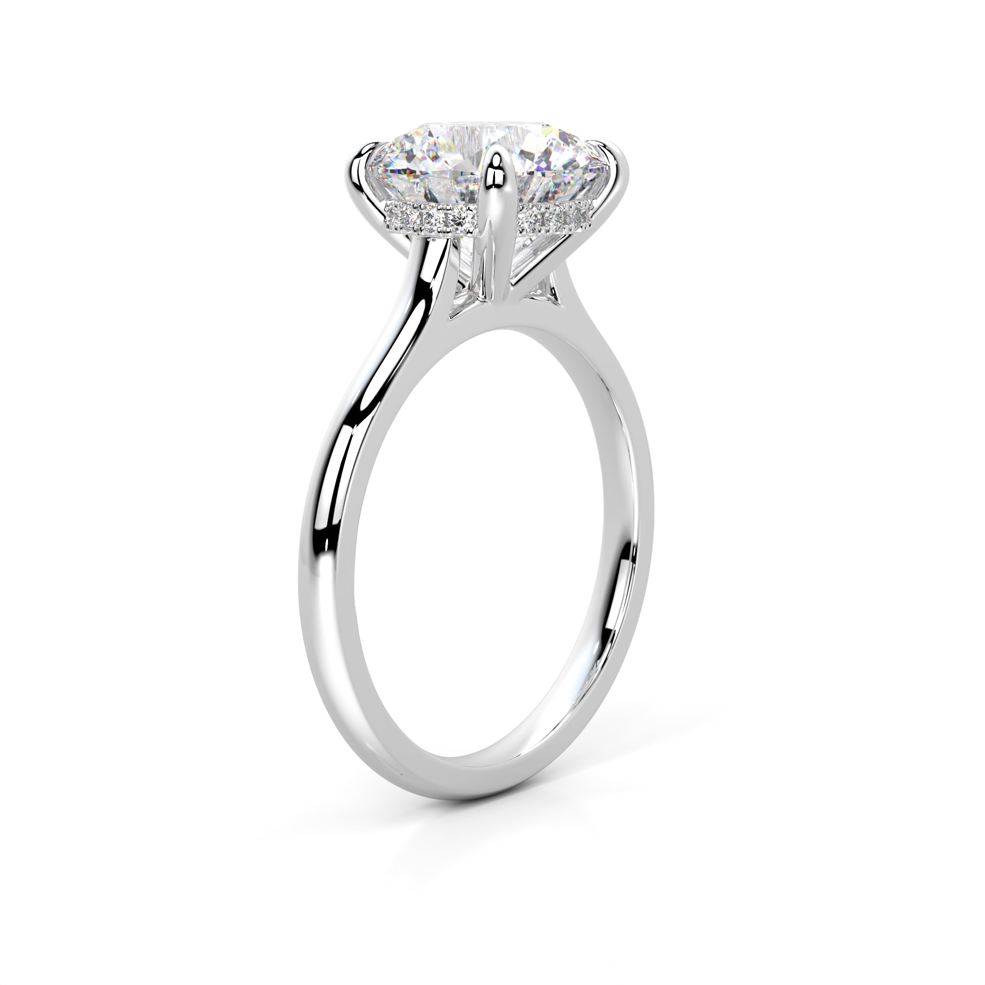 14K White Gold