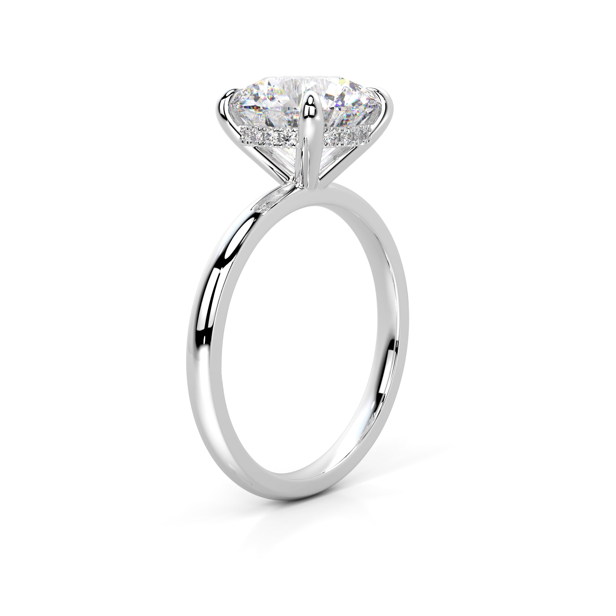 14K White Gold