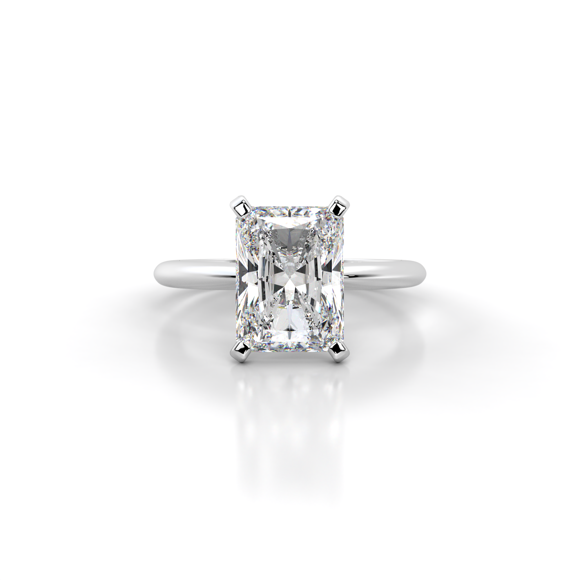 14K White Gold_Radiant