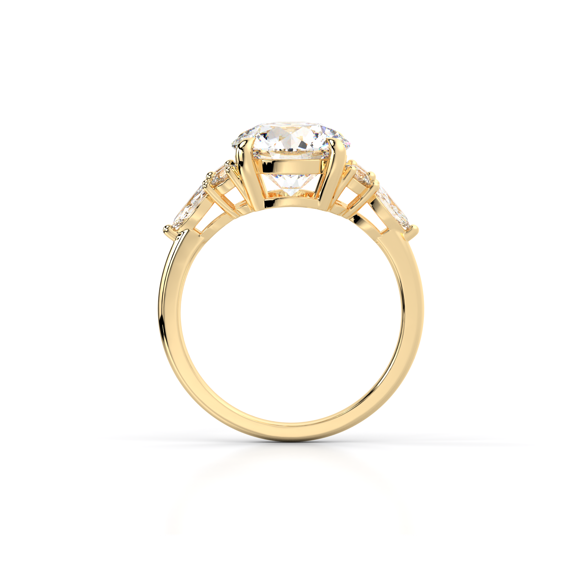 14K Yellow Gold
