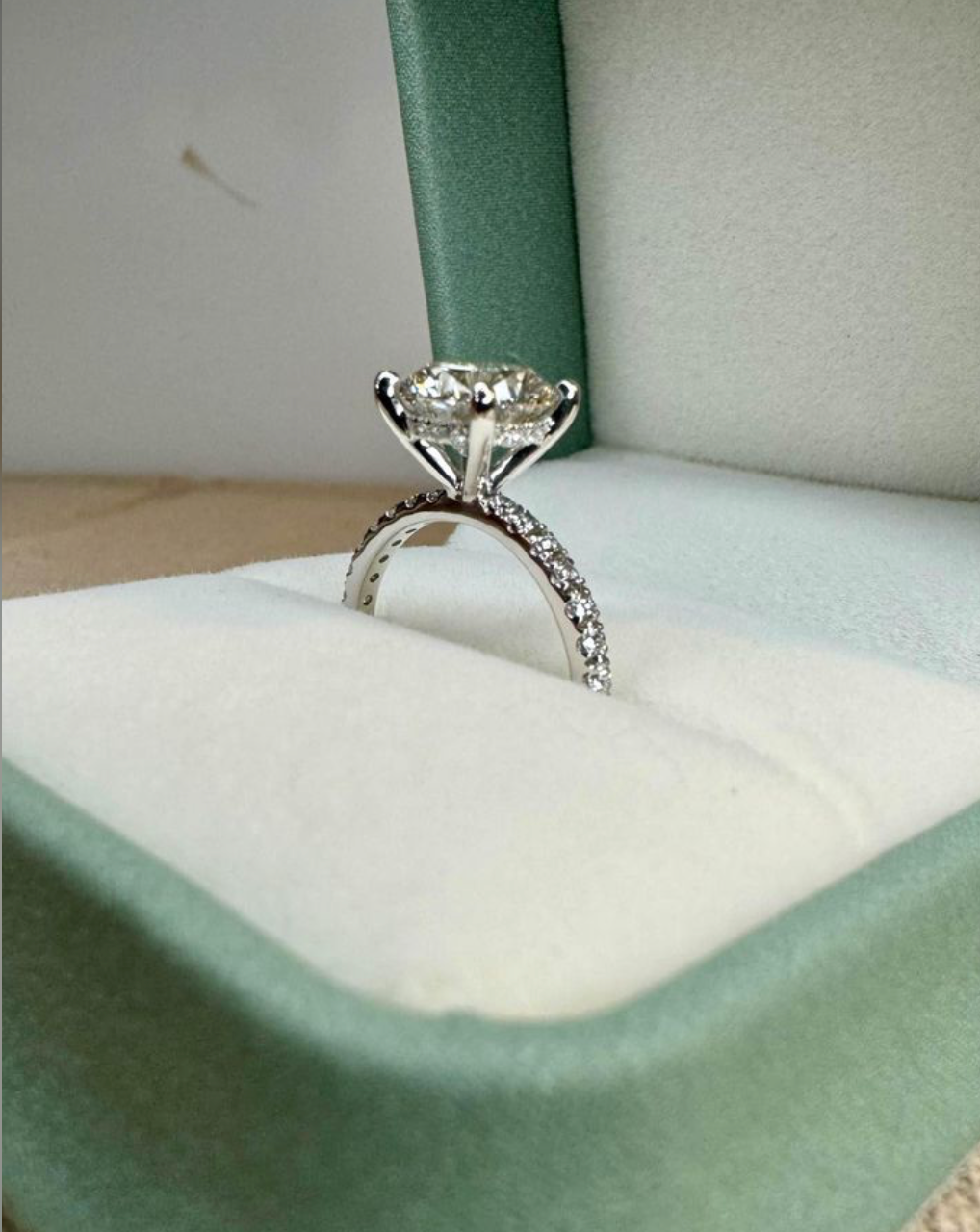 2.57 Carat Round Diamond Ring