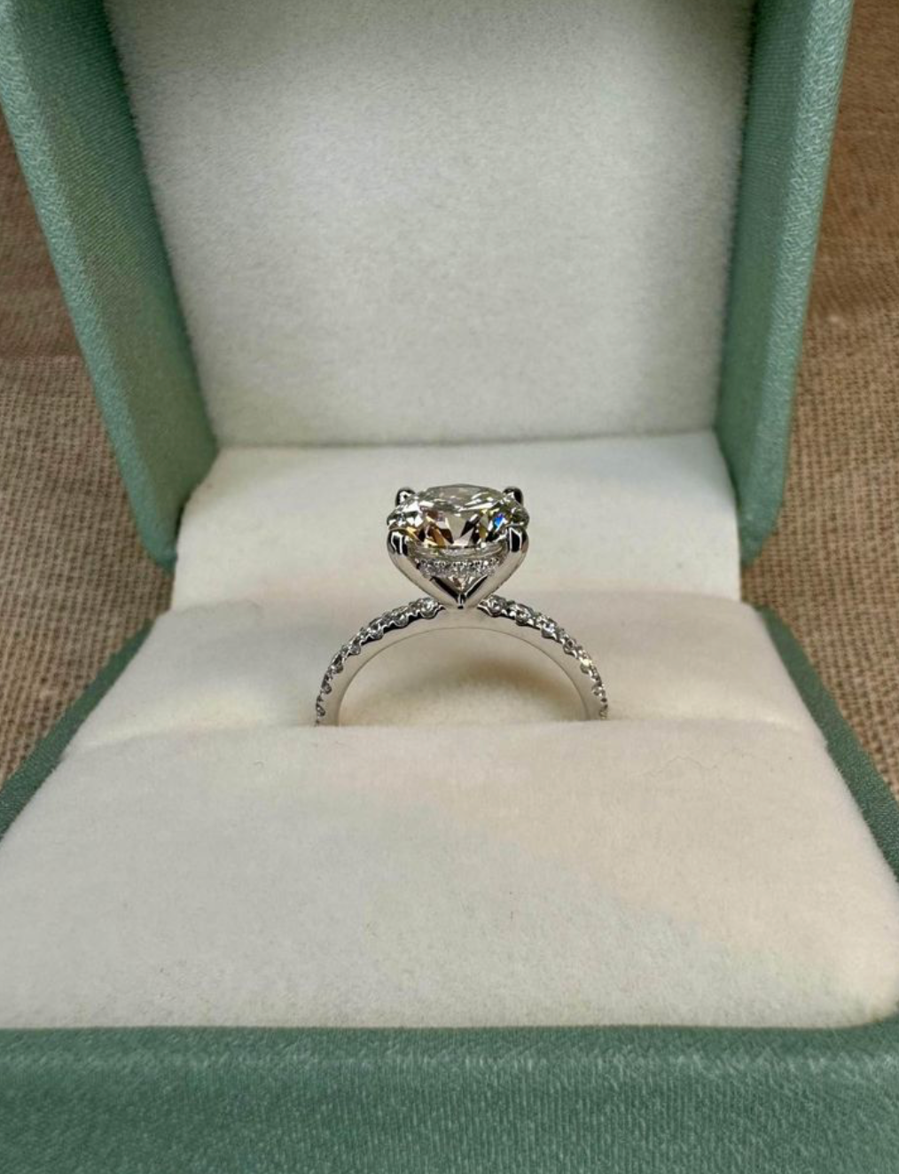 2.57 Carat Round Diamond Ring